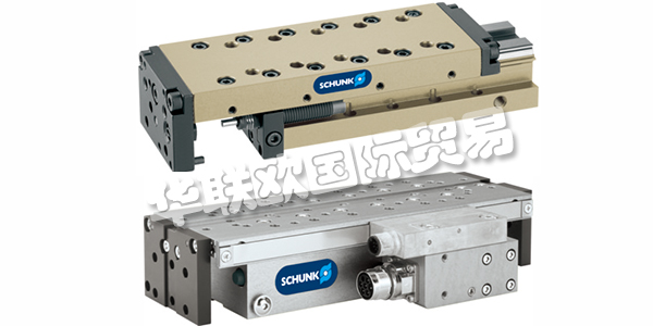 SCHUNK線性模塊提供了一站式高速裝配自動化和各類處理過程自動化所需的線性技術(shù)。由于設(shè)計為緊湊模塊化系統(tǒng)，所有類型模塊均可結(jié)合為一個完整系統(tǒng)。無論您需要單個組件、取放裝置或完全預(yù)裝配的多軸系統(tǒng)，SCHUNK均可滿足您的需求。